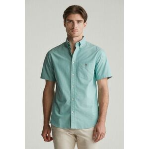 ING GANT REG CLASSIC OXFORD SS SHIRT DEEP GREEN kép