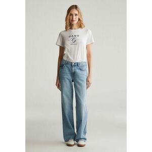 FARMER GANT REL STRAIGHT JEANS SEMI LIGHT BLUE BROKEN IN kép