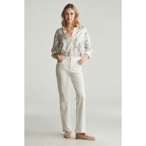 FARMER GANT SLIM FLARE WHITE JEANS EGGSHELL kép