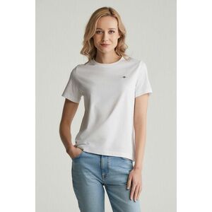 PÓLÓ GANT REG SHIELD SS T-SHIRT WHITE kép