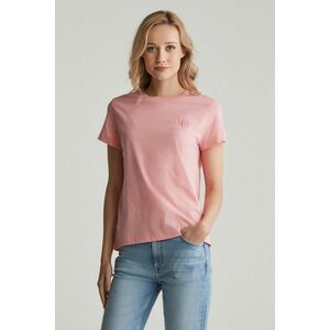 PÓLÓ GANT REG TONAL SHIELD SS T-SHIRT GERANIUM PINK kép