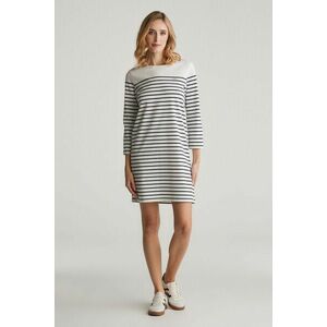 RUHA GANT REG BRETON BRACELET SLEEVE DRESS EGGSHELL kép