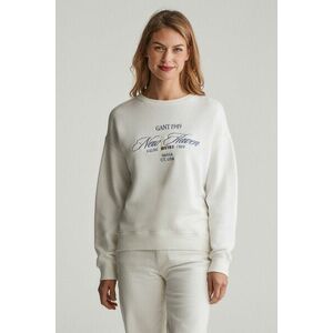 MELEGÍTŐFELSŐ GANT GRAPHIC C-NECK SWEAT EGGSHELL kép