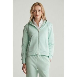 MELEGÍTŐFELSŐ GANT REG TONAL SHIELD ZIP HOODIE FADED MINT kép