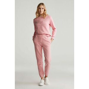 TRÉNINGNADRÁG GANT REG TONAL SHIELD SWEATPANTS GERANIUM PINK kép