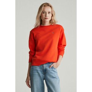 MELEGÍTŐFELSŐ GANT SHIELD C-NECK SWEAT ORANGE RED kép