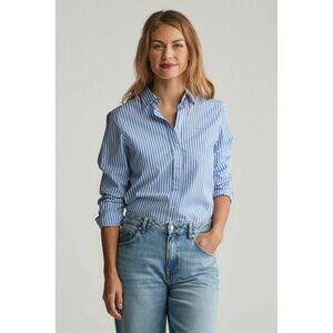 ING GANT REG CLASSIC POPLIN STRIPED SHIRT PERFECT BLUE kép