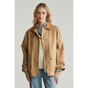 DZSEKI GANT CORDUROY COLLAR SAILING JACKET OAK BEIGE kép