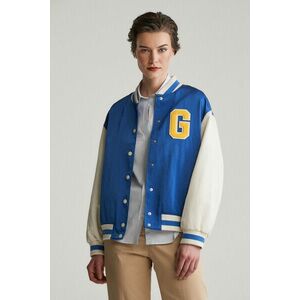 DZSEKI GANT G BADGE VARSITY JACKET RICH BLUE kép