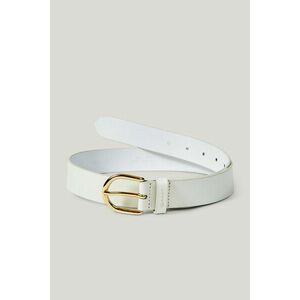 ÖV GANT LEATHER BELT CREAM kép