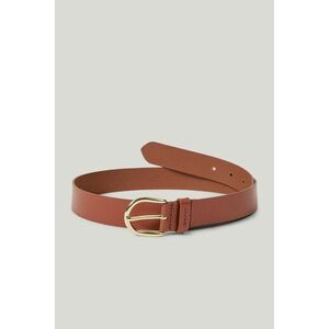 ÖV GANT LEATHER BELT SUGAR ALMOND kép