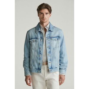 DZSEKI GANT DENIM JACKET LIGHT BLUE VINTAGE kép