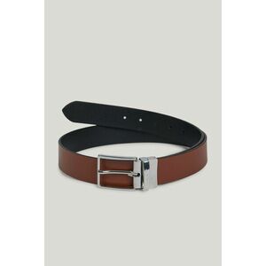 ÖV GANT REVERSIBLE LEATHER BELT BLACK kép