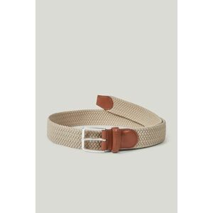 ÖV GANT ELASTIC BRAIDED BELT DRY SAND kép