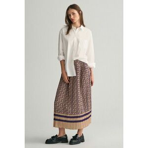 SZOKNYA GANT MONOGRAM PRINT PLEATED SKIRT PANSY PURPLE kép