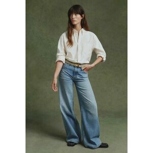 FARMER GANT WIDE LEG JEANS MID BLUE VINTAGE kép