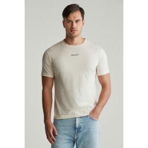 PÓLÓ GANT GRAPHIC SS TSHIRT CREAM kép