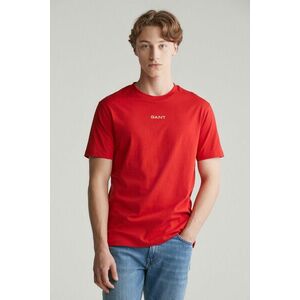 PÓLÓ GANT GRAPHIC SS TSHIRT RUBY RED kép