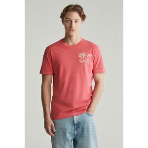 PÓLÓ GANT SUNFADED PRINTED TSHIRT WATERMELON RED kép