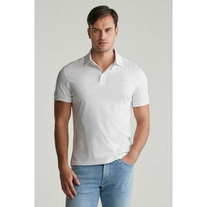 PÓLÓ GANT MERCERISED SS POLO WHITE kép