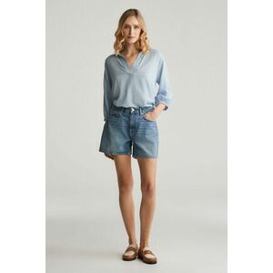 RÖVIDNADRÁG GANT REG DENIM SHORTS MID BLUE BROKEN IN kép