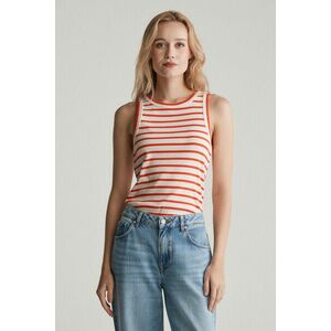 PÓLÓ GANT STRIPED TANK TOP ORANGE RED kép