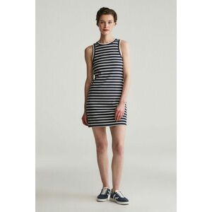 RUHA GANT STRIPED TANK JERSEY DRESS EVENING BLUE kép