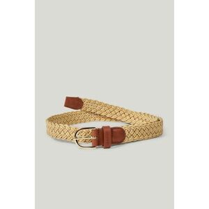 ÖV GANT ROPE LOOK BRAIDED BELT CARAMEL BEIGE kép