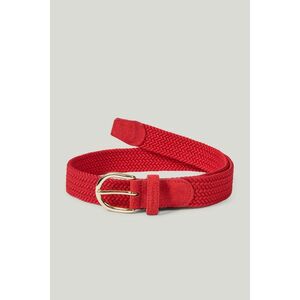 ÖV GANT ELASTIC BRAIDED BELT BRIGHT RED kép