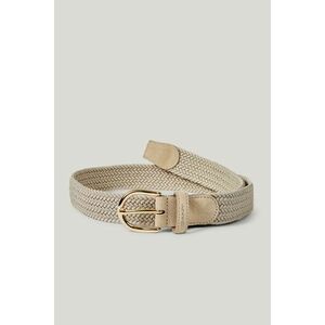 ÖV GANT ELASTIC BRAIDED BELT PUTTY kép