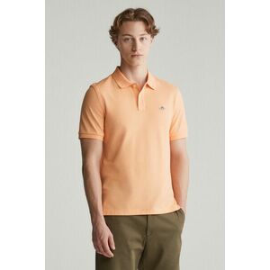 PÓLÓ GANT REG SHIELD SS PIQUE POLO PEACHY ORANGE kép