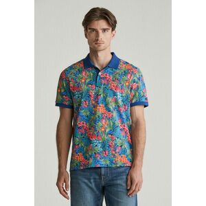 PÓLÓ GANT PRINTED SS POLO DEEP COBALT kép