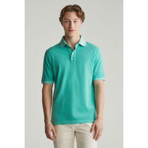 PÓLÓ GANT SUNFADED SS POLO TROPIC BLUE kép