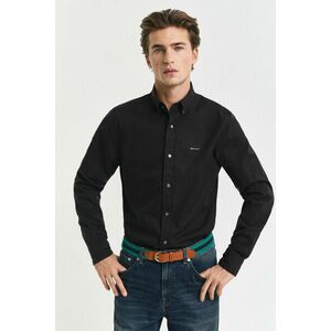 ING GANT SLIM PINPOINT OXFORD SHIRT BLACK kép