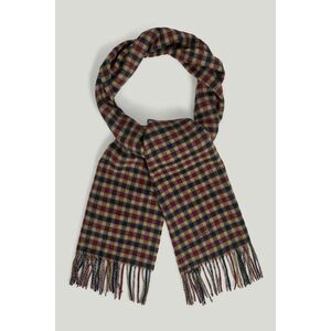 SÁL GANT GINGHAM WOVEN SCARF WINE RED kép