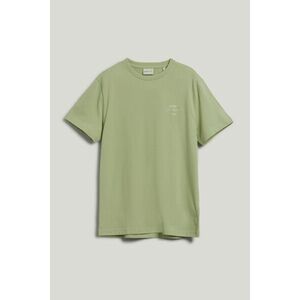 PÓLÓ GANT LOGO SCRIPT PIQUE SS TSHIRT MILKY MATCHA kép