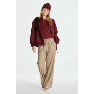 NADRÁG GANT RELAXED CHECKED PULL ON PANTS SOFT OAT kép