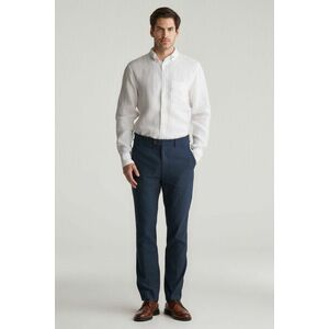 NADRÁG GANT SLIM COT/LINEN SUIT PANTS EVENING BLUE kép