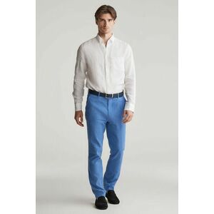 NADRÁG GANT SLIM COT/LINEN SUIT PANTS SALTY SEA kép