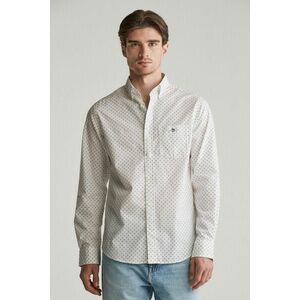 ING GANT REG MICRO PRINT SHIRT EGGSHELL kép