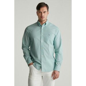 ING GANT REG DOBBY DOT STRIPE SHIRT DEEP GREEN kép