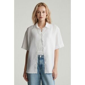 ING GANT REL LINEN SS SHIRT WHITE kép