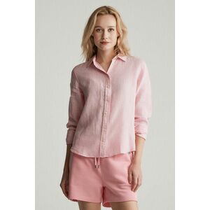 ING GANT REG LINEN SHIRT GERANIUM PINK kép