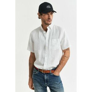 ING GANT REG LINEN SS SHIRT WHITE kép