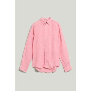 ING GANT SLIM LINEN SHIRT GERANIUM PINK kép