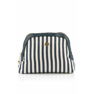 KOZMETIKAI TÁSKA GANT HICKORY STRIPE MAKE UP BAG EVENING BLUE kép