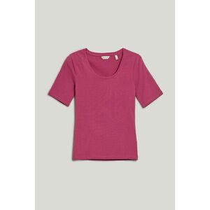 PÓLÓ GANT SLIM COT/ELA SS SCOOP NECK TOP SILKY PURPLE kép