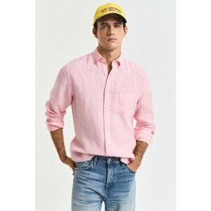 ING GANT REG LINEN SHIRT GERANIUM PINK kép