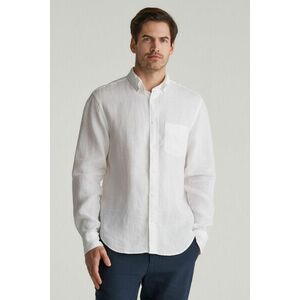 ING GANT REG LINEN SHIRT WHITE kép