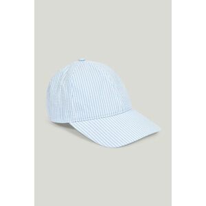 SAPKA GANT STRIPED SEERSUCKER CAP FRESH BLUE kép